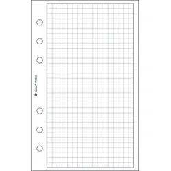 QUO VADIS Timer Notizen weiß kariert 44 Blatt 105x172mm Packung mit 5 Stück