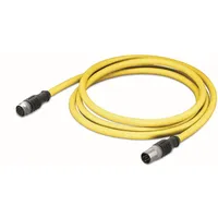 WAGO 756-1505/060-500 Sensor-/Aktor-Datensteckverbinder, konfektioniert M12 Stecker, gerade, Buchse, gerade