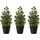 Creativ green Künstlicher Weihnachtsbaum Glitzer-Optik grün 21,5 cm