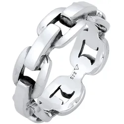 KUZZOI Herren Anker Kettenring Trend 925 Silber 66 
