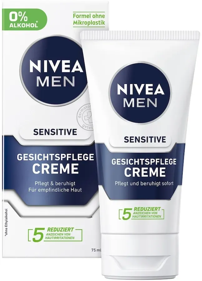 Preisvergleich Produktbild NIVEA Sensitive Gesichtspflege Gesichtscreme 75 ml Herren