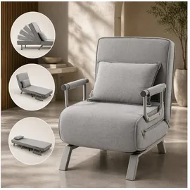 Makika Ted Stoff 78,5 x 83 x 59 cm grau