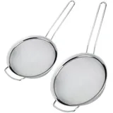 Westmark Sieb-Set Picante 2-tlg Ø 16 cm + Ø 20 cm Edelstahl Silber