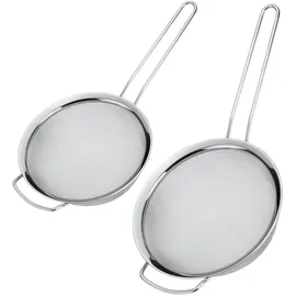 Westmark Sieb-Set Picante 2-tlg Ø 16 cm + Ø 20 cm Edelstahl Silber