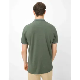 Brax Poloshirt BRAX "Style PATRICK", Herren, Gr. L (52), grün, 100% Baumwolle, Shirts