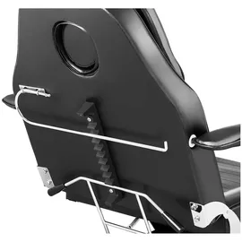 Physa Kosmetikliege 183 x 61 x 61-78 cm 150 kg schwarz Behandlungsliege Kosmetikstuhl Therapieliege Tattooliege