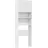 vidaXL Waschmaschinenschrank 64 x 24 x 190 cm Weiß Holz