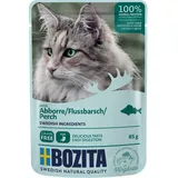 Bozita Häppchen in Gelee Pouch Flussbarsch Katzennassfutter Barsch Nassfutter Katze