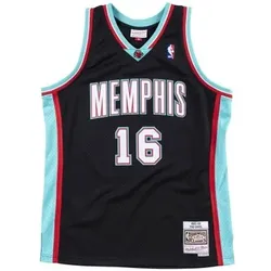 Mitchell And Ness  Unterhemden Maillot NBA Memphis Grizzlies Pau Gasol  in Schwarz, EU M