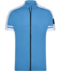Herren Bike-Shirt Full Zip "JN454" - XXL - cobalt