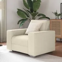 VidaXL Sessel Leinen 59 cm