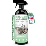 Enzymreiniger Katzenurin 750 ml - Geruchsentferner Katzen Zubehör Katzenklo