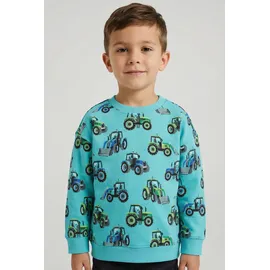 blue seven Sweatshirt Lagoon 98