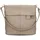 Zwei Mademoiselle.M Schultertasche Polyurethan Beige/Grau