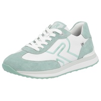 Rieker Evolution Sneaker Grün, weiß-mint