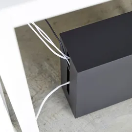 Yamazaki Kabelbox Tower 15 x 35 x 40 cm 15-tlg. schwarz