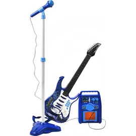 Kruzzel E-Gitarre + Mikrofon Verstärker 22409