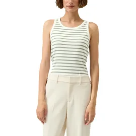 s.Oliver Geripptes Tanktop Grün S
