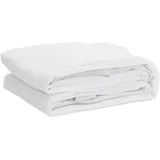 vidaXL Matratzenschoner Wasserdicht 160 x 220 cm Weiß