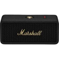 Marshall Emberton III Bluetooth Lautsprecher, Black and Brass, Wasserfest