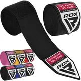 RDX 4.5m Profi Boxbandagen Boxen MMA Muay Thai, Elastisch Handbandagen Mit Daumenschlaufe, Lang Innenhandschuhe Baumwolle, Kickboxen Thaiboxen Boxsack Punchingbälle Training, Hand Wraps Manner Damen