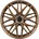 Damina matt bronze Painted Alufelge bronze