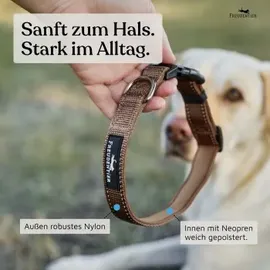 Freudentier Clyde Halsband Braun M