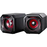 Surefire Gator Eye Gaming Speakers Red