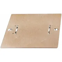 BS Systems Arbeitsplatte Holz 500x700x1,8 cm beige