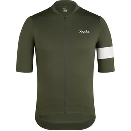 Rapha Core herren Bikeshirt-Oliv-Dunkelgrün-L