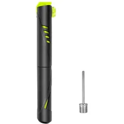 Fahrradpumpe. teleskopisch. schwarz/grün SCHWARZ ONE SIZE