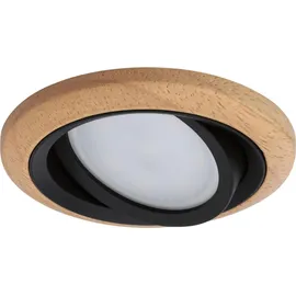 Paulmann Einbauleuchte Lanati 6W rund 84mm schwarz matt