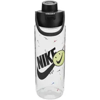 Nike Accessories Tr Renew Recharge Chug 709ml Graphic Flasche - Clear / Black / Black - One Size