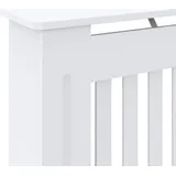 vidaXL MDF Heizkörperverkleidung Weiß 78 cm