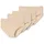SCHIESSER Slip 4er Pack in Beige (Sand) L