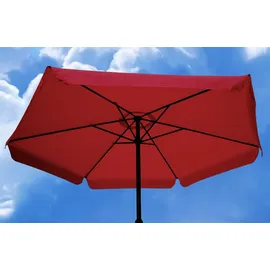 Lex Sonnenschirm Ø 300 cm burgundrot