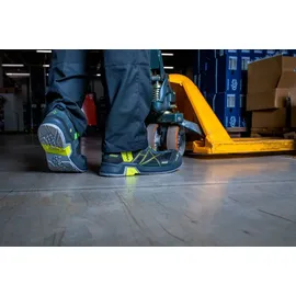 Haix CONNEXIS Safety T S1 Low grey-citrus - UK 9.5 EU 44