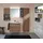 Geberit iCon Hochschrank 45 x 180 x 15 cm Nussbaum hickory Glas/Holz/Spanplatte