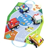 HaPe Plüschauto-Set mit Rückziehmotor