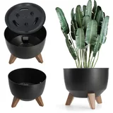 Kadax Ø 24 x 24 cm Schwarz