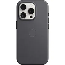 Apple Feingewebe Case mit MagSafe iPhone 15 Pro schwarz