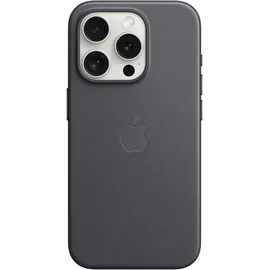 Apple Feingewebe Case mit MagSafe iPhone 15 Pro schwarz