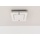 Trango LED Deckenleuchte IP44 Bad 3-Stufen dimmbar *IVY*inkl. 12 Watt 3000K Modul warm weiß