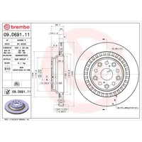Brembo Bremsscheibe PRIME LINE - UV Coated