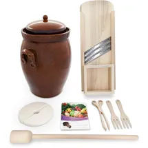 K&K Keramik Gärtopf-Set 16,0 Liter [Form 2]