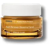 Korres Black Pine Primus Nachtcreme gegen Falten 40 ml