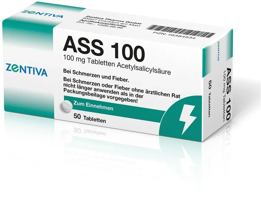 Preisvergleich Produktbild ASS 100 Tabletten 50 St