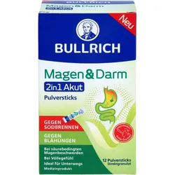 Bullrich Magen & Darm 2in1 Akut Pulversticks 12 St