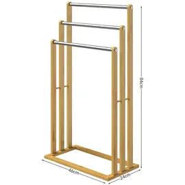 CASARIA CASARIA® 2er Set Handtuchhalter Stehend