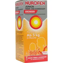 RECKITT Nurofen Junior Fieber- und Schmerzsaft Erdbeer 40 mg/ml 100 ml